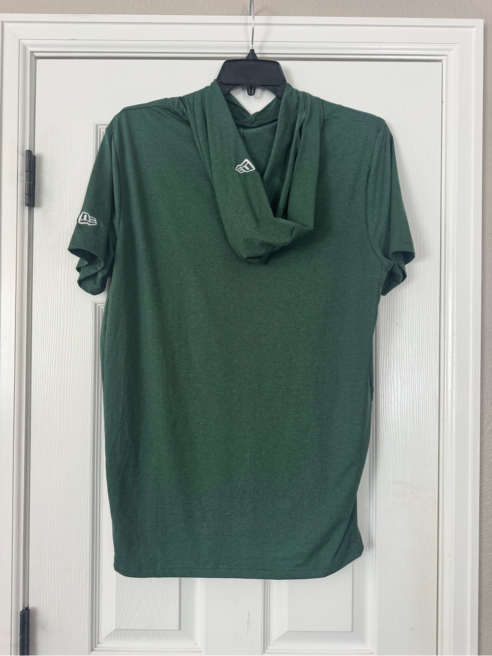 Green Bay Packers short-sleeve hoodie T-shirt manufactured by New Era Large - Picture 6 of 8
